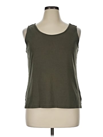 Lands' End Sleeveless T-Shirt (view 1)
