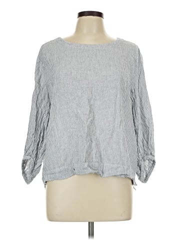 Matty M 3/4 Sleeve Blouse (view 1)