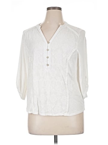 Democracy 3/4 Sleeve Blouse (view 1)
