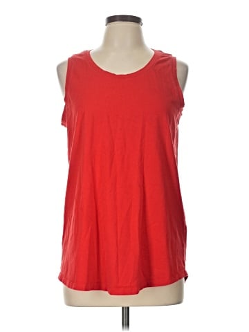 Lands' End Sleeveless T-Shirt (view 1)
