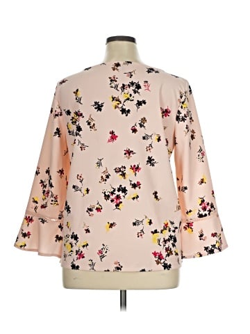 Ann Taylor Factory 3/4 Sleeve Blouse (view 2)