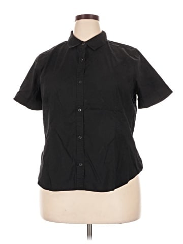 Liz Claiborne Short Sleeve Blouse (view 1)