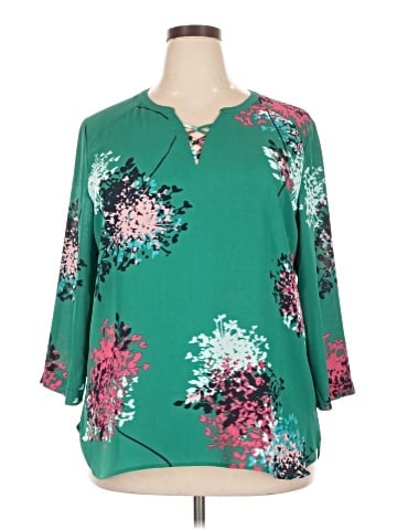 Van Heusen 3/4 Sleeve Blouse (view 1)