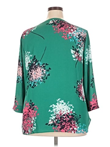 Van Heusen 3/4 Sleeve Blouse (view 2)