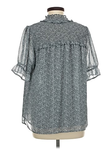 Pleione Short Sleeve Blouse (view 2)