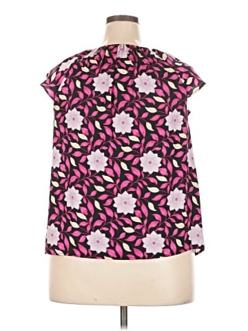 Ann Taylor Short Sleeve Blouse (view 2)