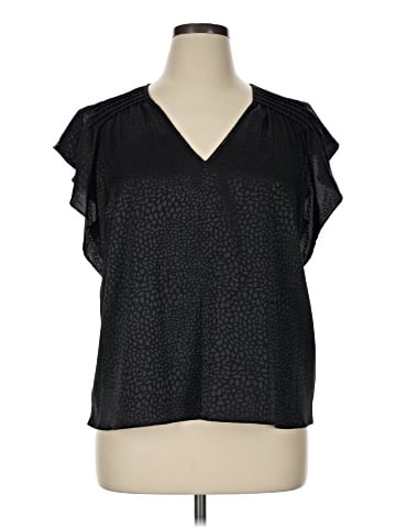 Nine West Short Sleeve Blouse (view 1)
