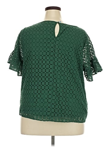 Lane Bryant Short Sleeve Blouse (view 2)