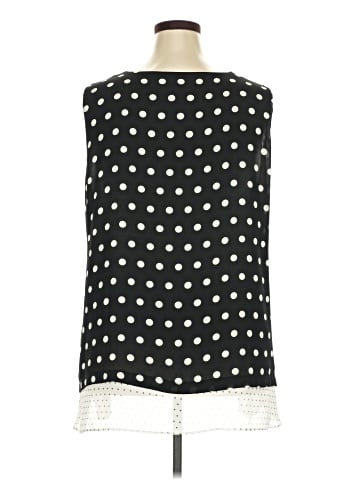 Rose + Olive Sleeveless Blouse (view 2)