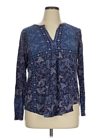 Lucky Brand Long Sleeve Blouse (view 1)