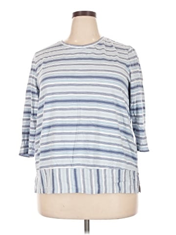 Lands' End 3/4 Sleeve T-Shirt (view 1)