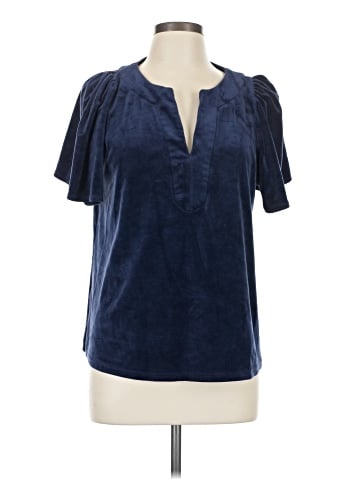 Crown & Ivy Short Sleeve Blouse (view 1)