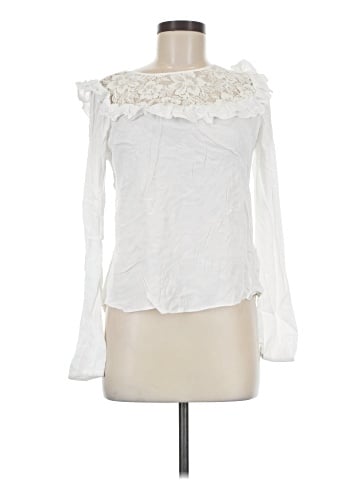 WAYF Long Sleeve Blouse (view 1)