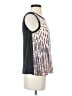 Tiny 100% Rayon Silver Sleeveless Blouse Size S - photo 4