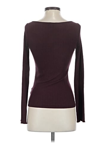 Madewell Ribbed Long-Sleeve Boatneck Top (view 2)