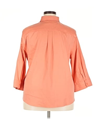 Chico's 3/4 Sleeve Button-Down Shirt (view 2)