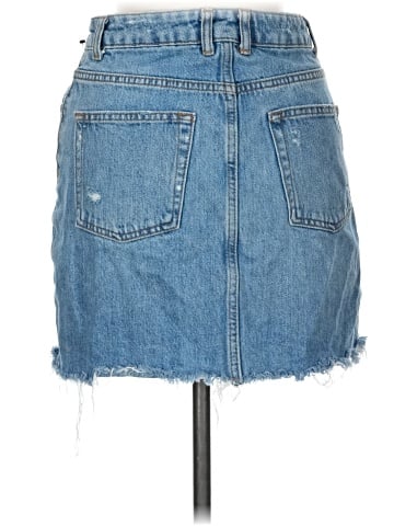 Topshop Denim Skirt (view 2)