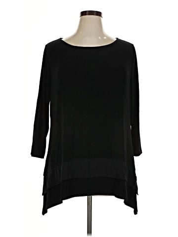 Travelers by Chico's 3/4 Sleeve Top (view 1)
