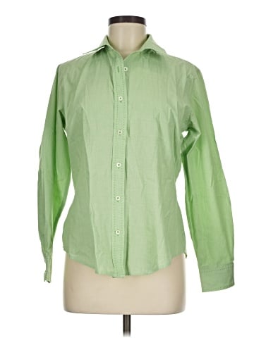 Van Heusen Long Sleeve Button-Down Shirt (view 1)
