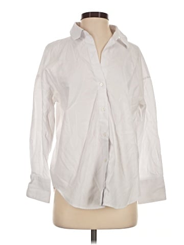 Zara Long Sleeve Button-Down Shirt (view 1)