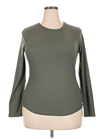 Unbranded 3/4 Sleeve T-Shirt (view 1)