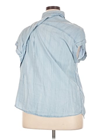 Cosmic Blue Love Short Sleeve T-Shirt (view 2)