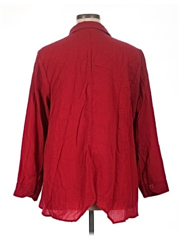 Habitat 3/4 Sleeve Button-Down Shirt (view 2)