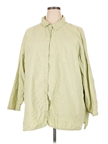 J.Jill 3/4 Sleeve Button-Down Shirt (view 1)