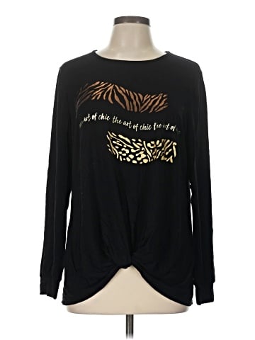 Zenergy by Chico's Long Sleeve T-Shirt (view 1)