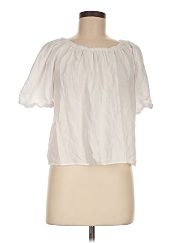 Ann Taylor LOFT Short Sleeve Blouse (view 1)
