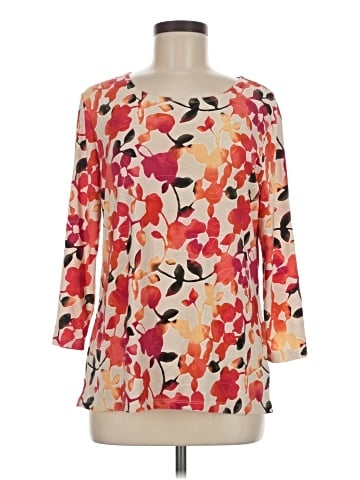 JM Collection 3/4 Sleeve T-Shirt (view 1)