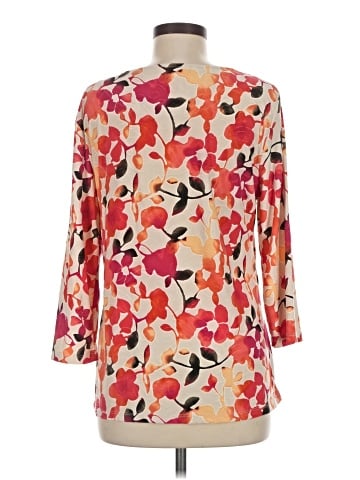 JM Collection 3/4 Sleeve T-Shirt (view 2)