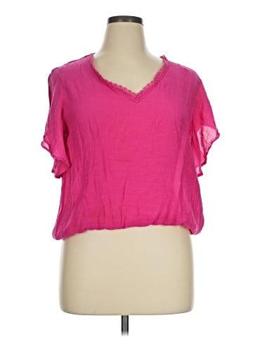 Counterparts Short Sleeve Blouse (view 1)