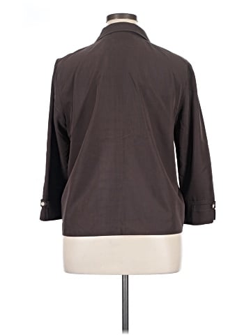 First Issue by Liz Claiborne 3/4 Sleeve Button-Down Shirt (view 2)