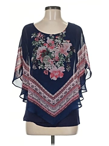 Apt. 9 3/4 Sleeve Blouse (view 1)