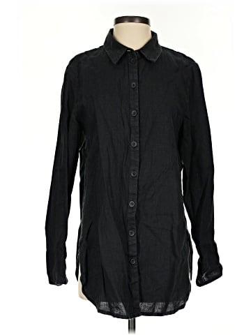 Flax Long Sleeve Button-Down Shirt (view 1)