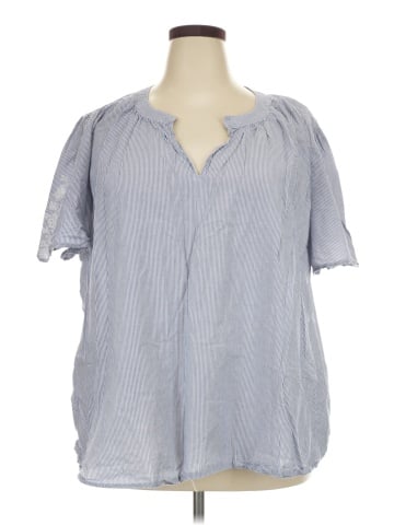 Lane Bryant Short Sleeve Blouse (view 1)