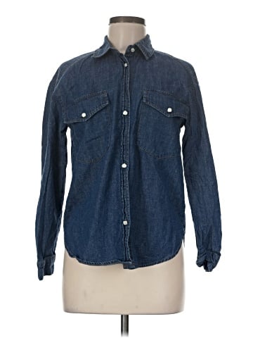 Jane and Delancey Long Sleeve Button-Down Shirt (view 1)