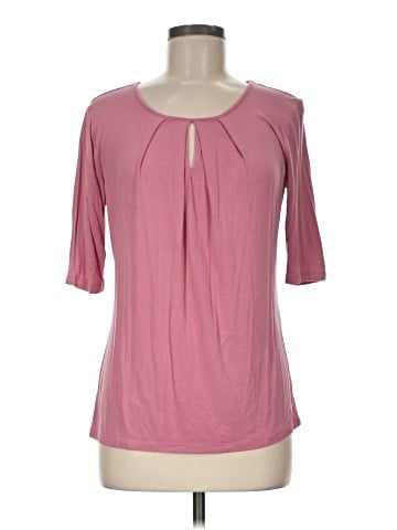 Ann Taylor Factory Short Sleeve Blouse (view 1)