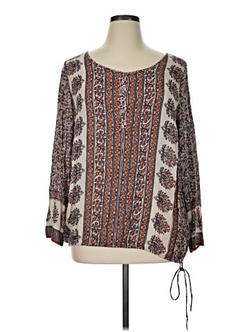 Lucky Brand Long Sleeve Blouse (view 1)