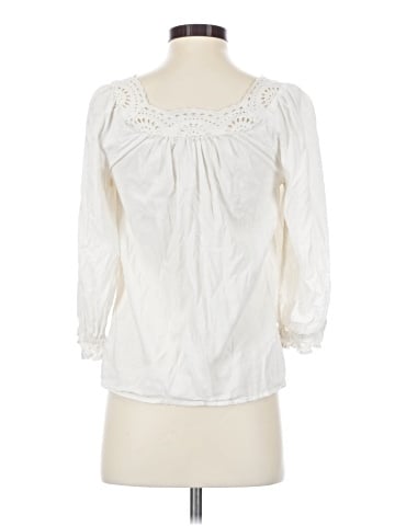 LC Lauren Conrad 3/4 Sleeve Blouse (view 2)