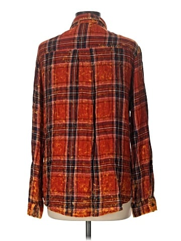 Mystree Long Sleeve Button-Down Shirt (view 2)