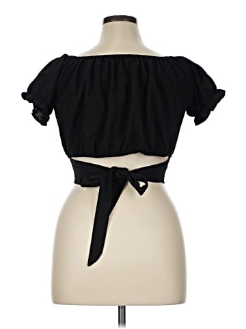 Shein Curve Short Sleeve Top (view 2)