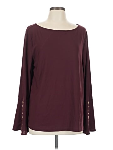 INC International Concepts Long Sleeve Top (view 1)