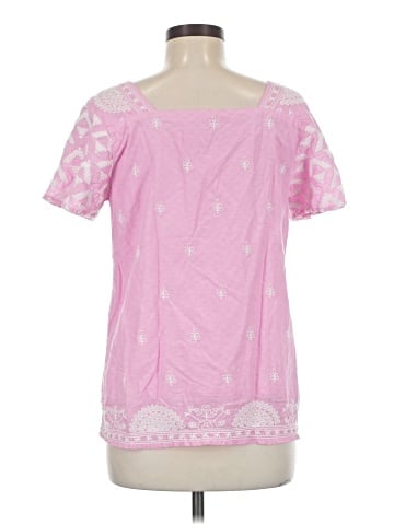 Forever That Girl for Anthropologie Short Sleeve Blouse (view 2)