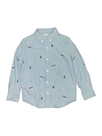 Janie and Jack Long Sleeve Button-Down Shirt (view 1)