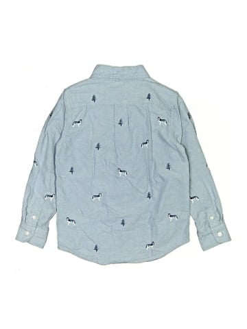 Janie and Jack Long Sleeve Button-Down Shirt (view 2)