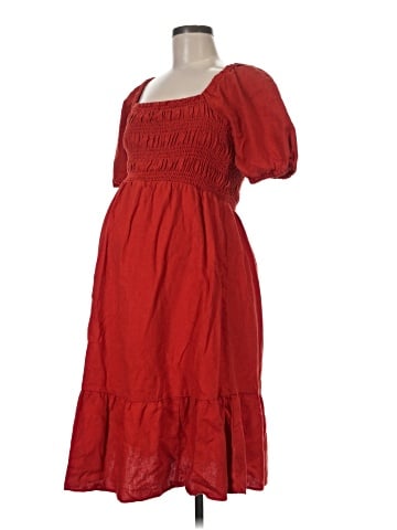 Isabel Maternity Casual Dress (view 1)