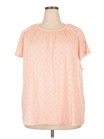 Style&Co Short Sleeve Blouse (view 1)