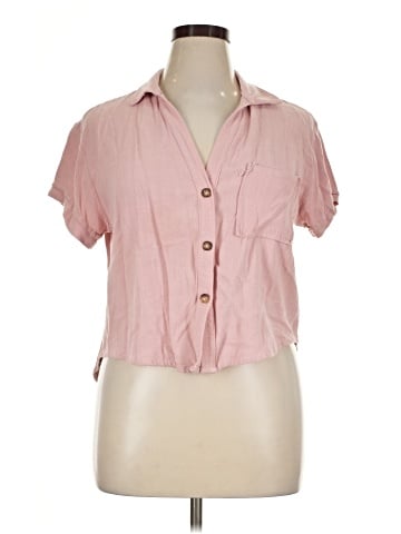 Altar'd State Short Sleeve Blouse (view 1)